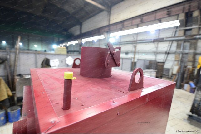 Котел 300 кВт без дымососа - обшивка потолочной части