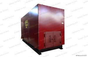 На древесных отходах котел 1.45 МВт